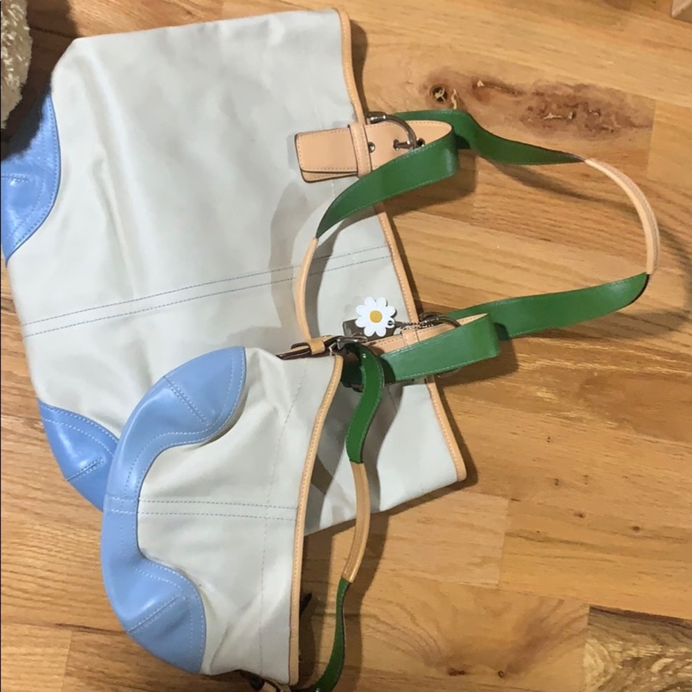 Coach Large Daisy Tote & Daisy Baby Shoulder Bag